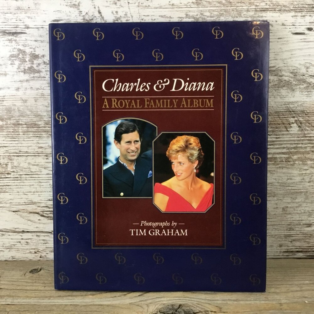 Charles & Diana: A Royal Family Album By Tim Graham Hardcover 1991 Summit Books
